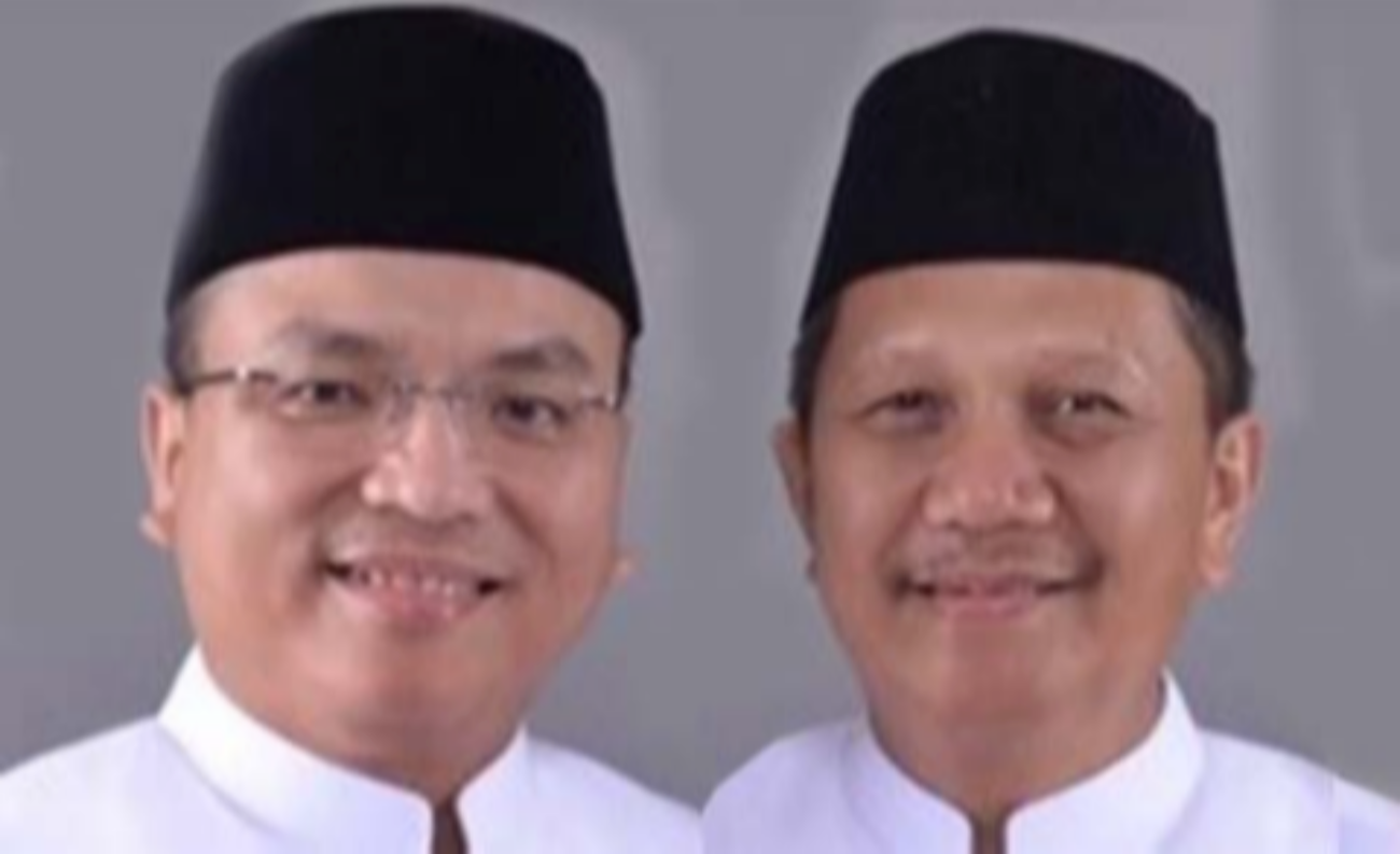 Denny Indrayana/Difriadi Darjat resmi diusung Partai Demokrat dan Partai Gerindra untuk maju Cagub Kalimantan Selatan. (Foto:KalselProkal)