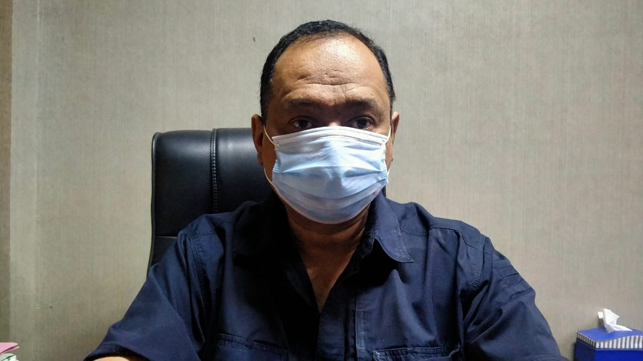 Ketua Harian KONI Jatim, M Nabil ketika memberikan konfirmasi terkait status PBFI Jatim di Gedung KONI Jatim, Surabaya, Rabu 14 Oktober 2020. (Foto: Fariz Yarbo/Ngopibareng.id)