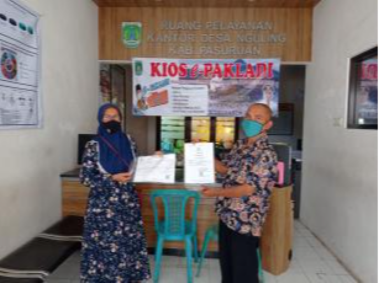 Kios E-Pak Ladi yang dibangun untuk memberikan layanan bagi masyarakat Pasuruan. (Foto: Dok Humas)