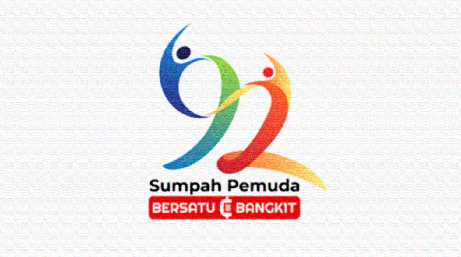 Logo Hari Sumpah Pemuda ke-92, mengusung tema Bersatu & Bangkit, pada 28 Oktober 2020. (Foto: Kemenpora)