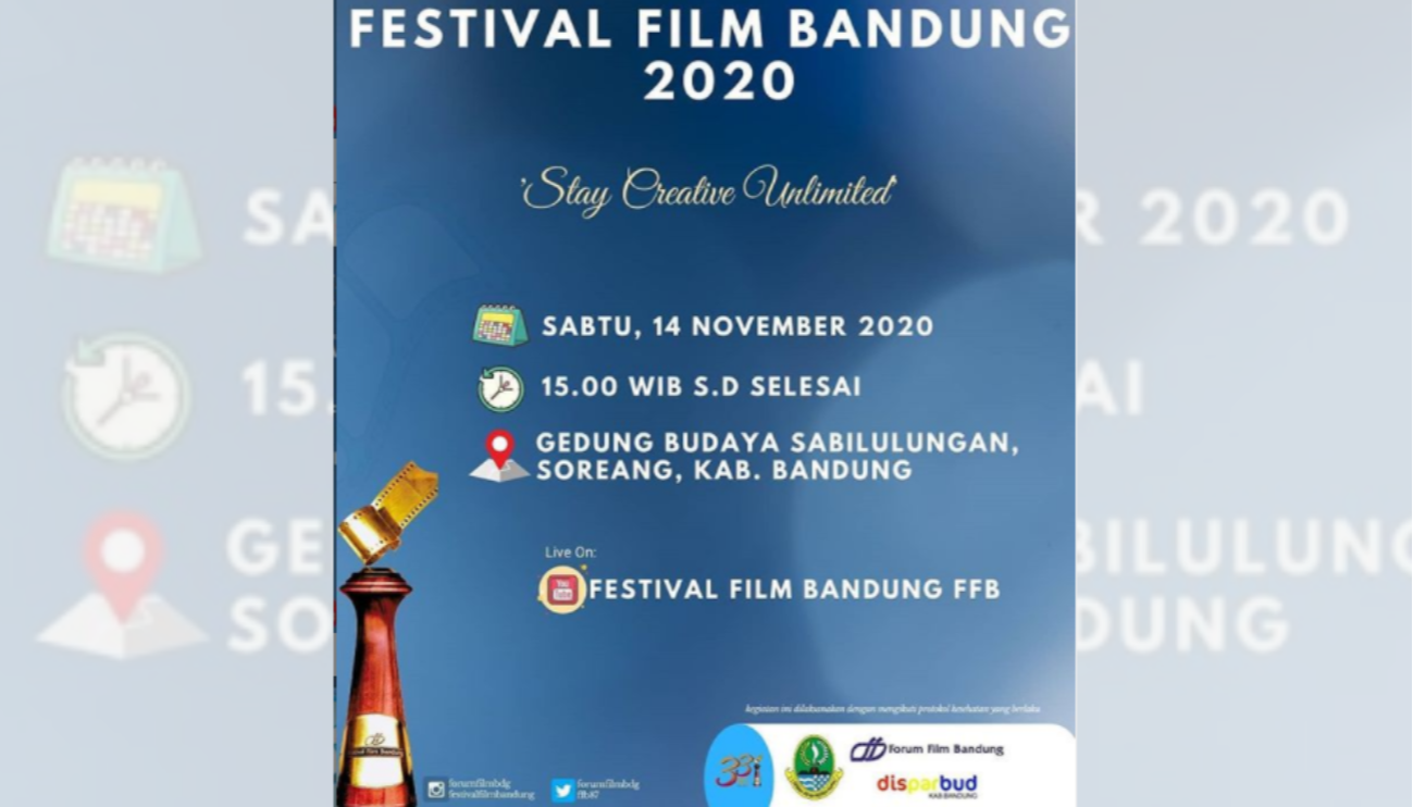 Festival Film Bandung (FFB) 2020. (Grafis: Instagram)