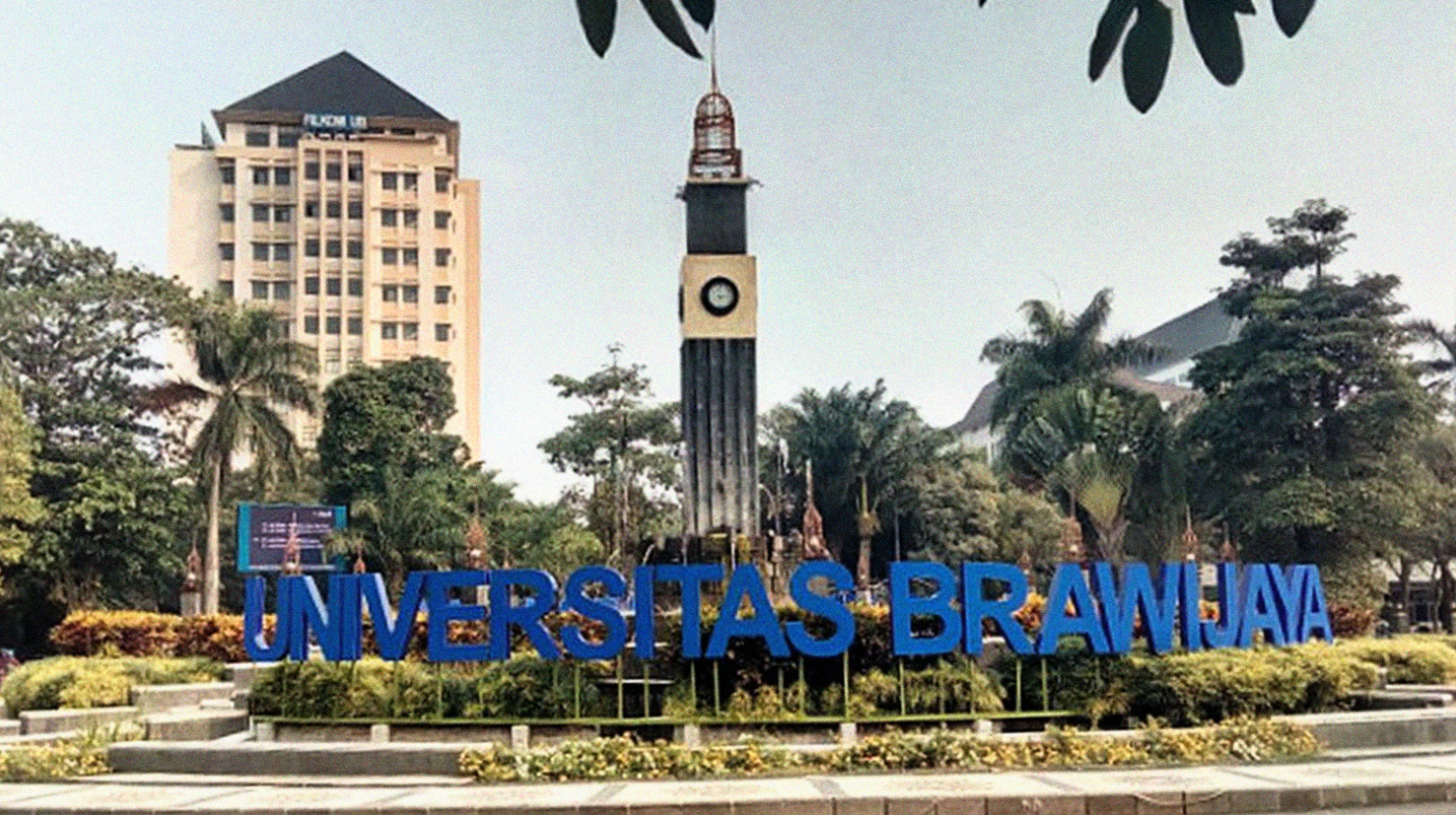 Bundaran Tugu Universitas Brawijaya, Malang, Jawa Timur. (Foto: Istimewa)