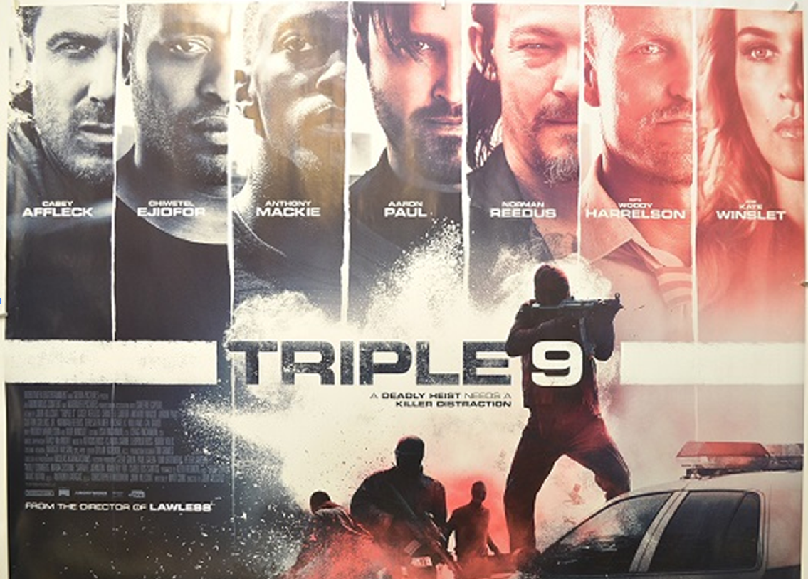 Poster film Triple 9. (Foto: YouTube)