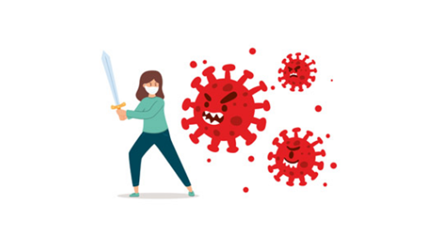 Ilustrasi menangkal sebaran virus. (Foto: Istimewa)