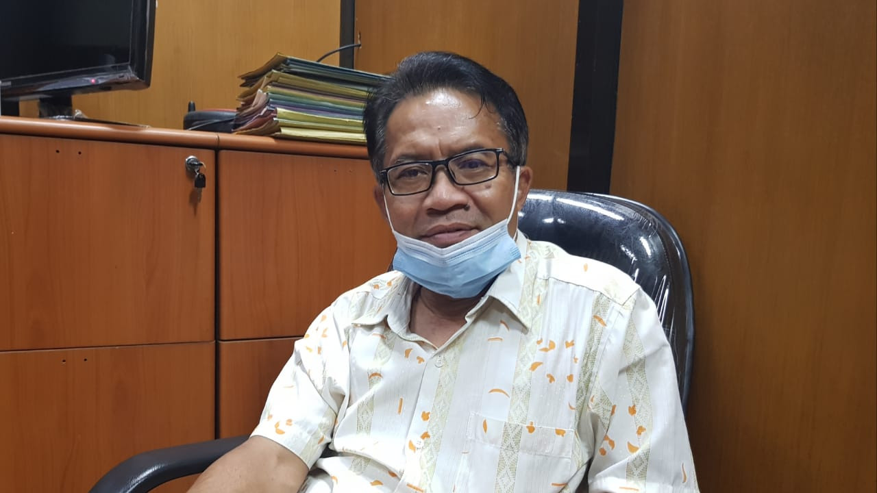 Kabid Binpres KONI Jatim, Dudi Harjantoro saat ditemui di Gedung KONI Jatim, Surabaya, Rabu 14 April 2021. (Foto: Fariz Yarbo/Ngopibareng.id)