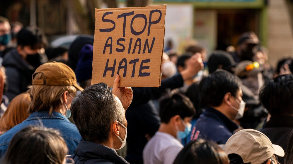 Aspirasi warga di AS, agar "Stop kebencian terhadap Warga Asia. (Foto: KBRI-Washington)