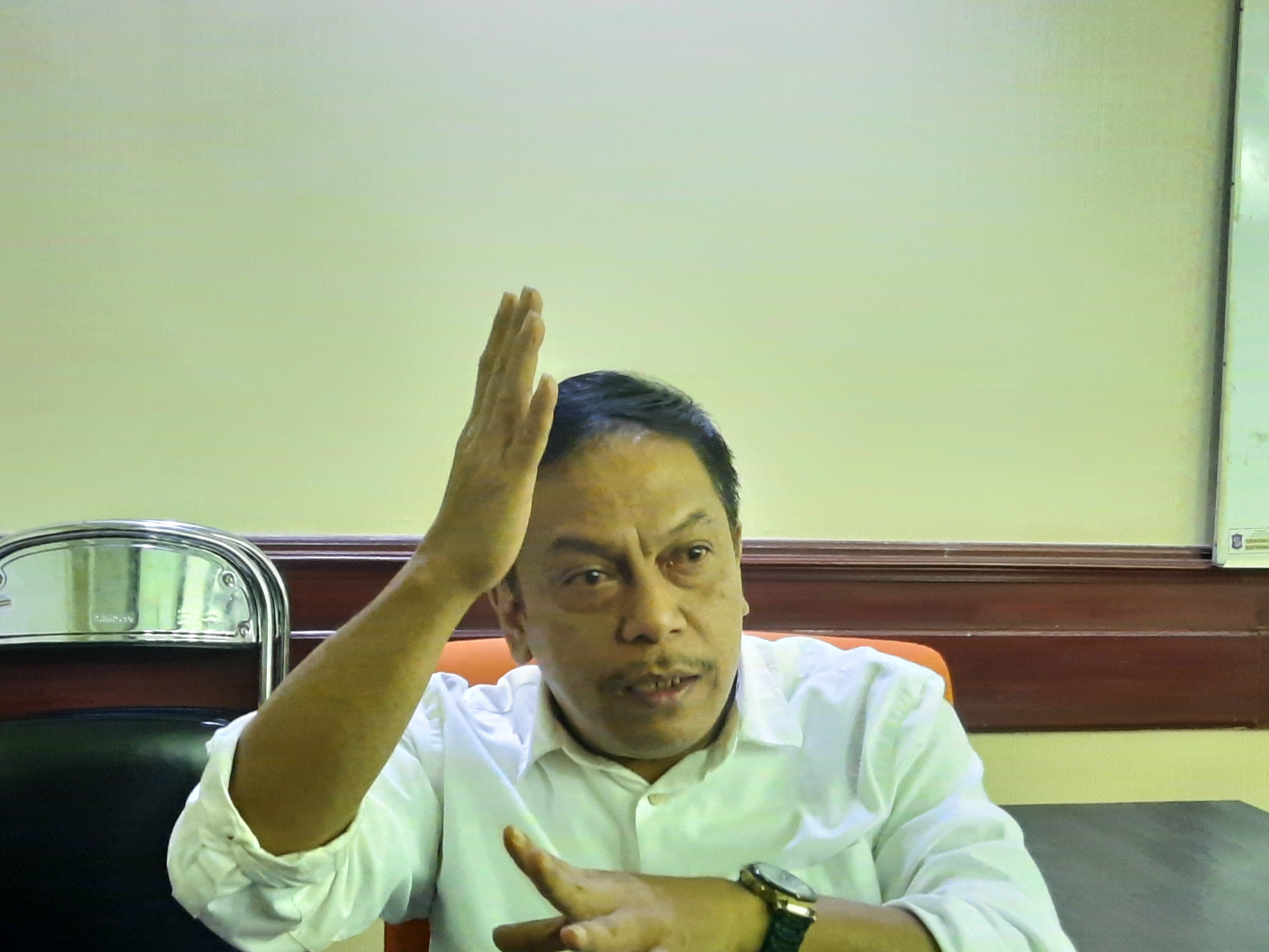 Wakil Ketua Komisi B DPRD Kota Surabaya, Anas Karno. (Foto: Alief Sambogo/Ngopibareng.id)