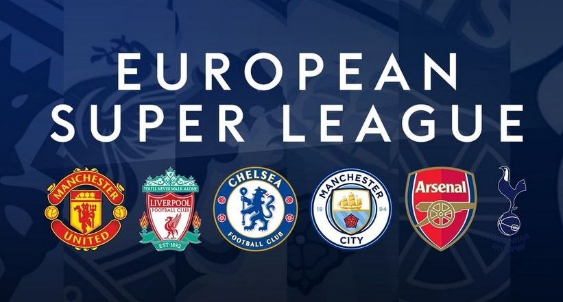 Logo European Super League atau Liga Super Eropa. (Grafis: Istimewa)