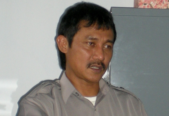 Rudi Imam, Ketua Yayasn Ki Ronggo yang pemerhati politik dan ekonomi Bondowoso. (foto: guido/ngopibareng.id) 