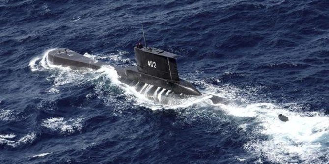 Ilustrasi kapal selam KRI Nanggala-402. (Foto: Istimewa)