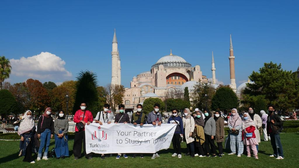 Mahasiswa Indonesia yang berada di Turki.(Foto: Istimewa)