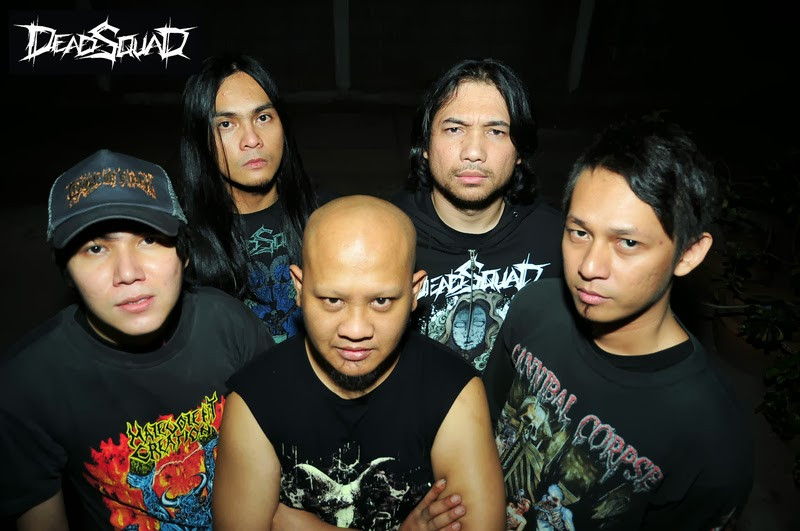 Band metal Deadsquad, Daniel Mardhany (paling kiri) mengisi posisi vokalis sejak 2008 silam. (Foto: Dok. Dead Squad)