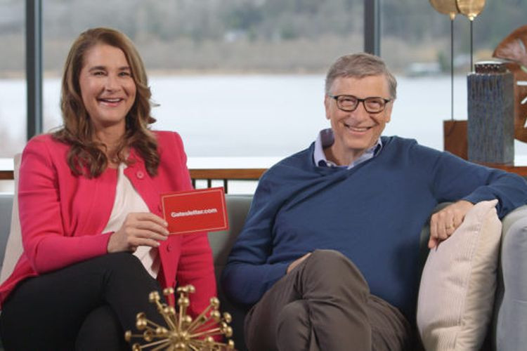 Pasangan Bill Gates dan Melinda Gates. (Foto: Istimewa)