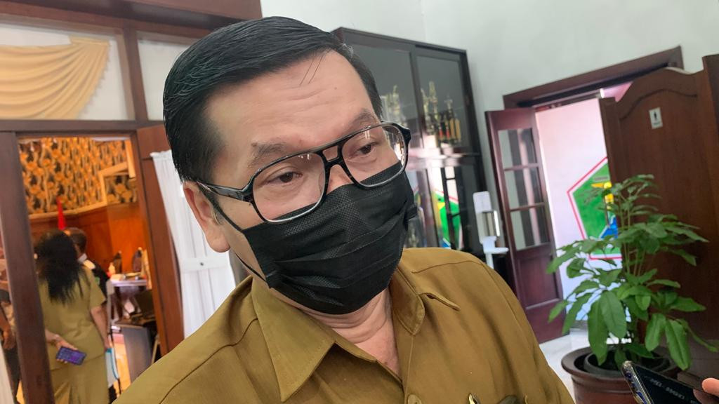Kepala Dinkes Kota Malang, dr Husnul Mu’arif saat ditemui di Balaikota Malang (Foto: Lalu Theo/ngopibareng.id)