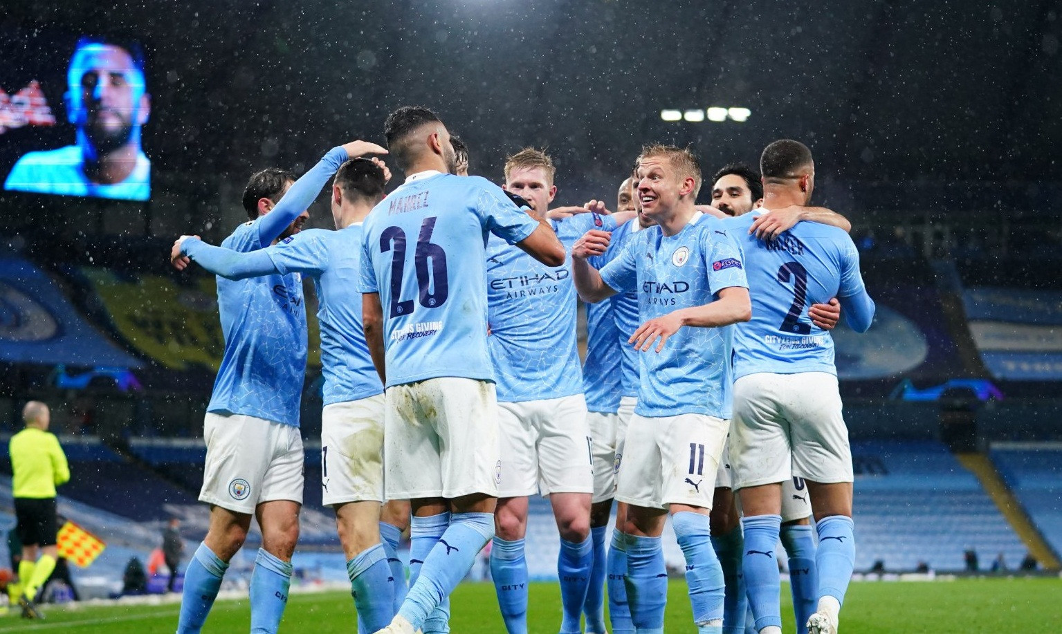 Manchester City berhasil melaju ke final usai menang 2-0 di leg kedua semifinal Liga Champions 2020/2021, Rabu 5 Mei 2021 di Stadion Etihad. (Foto: Twitter/@ManCity)