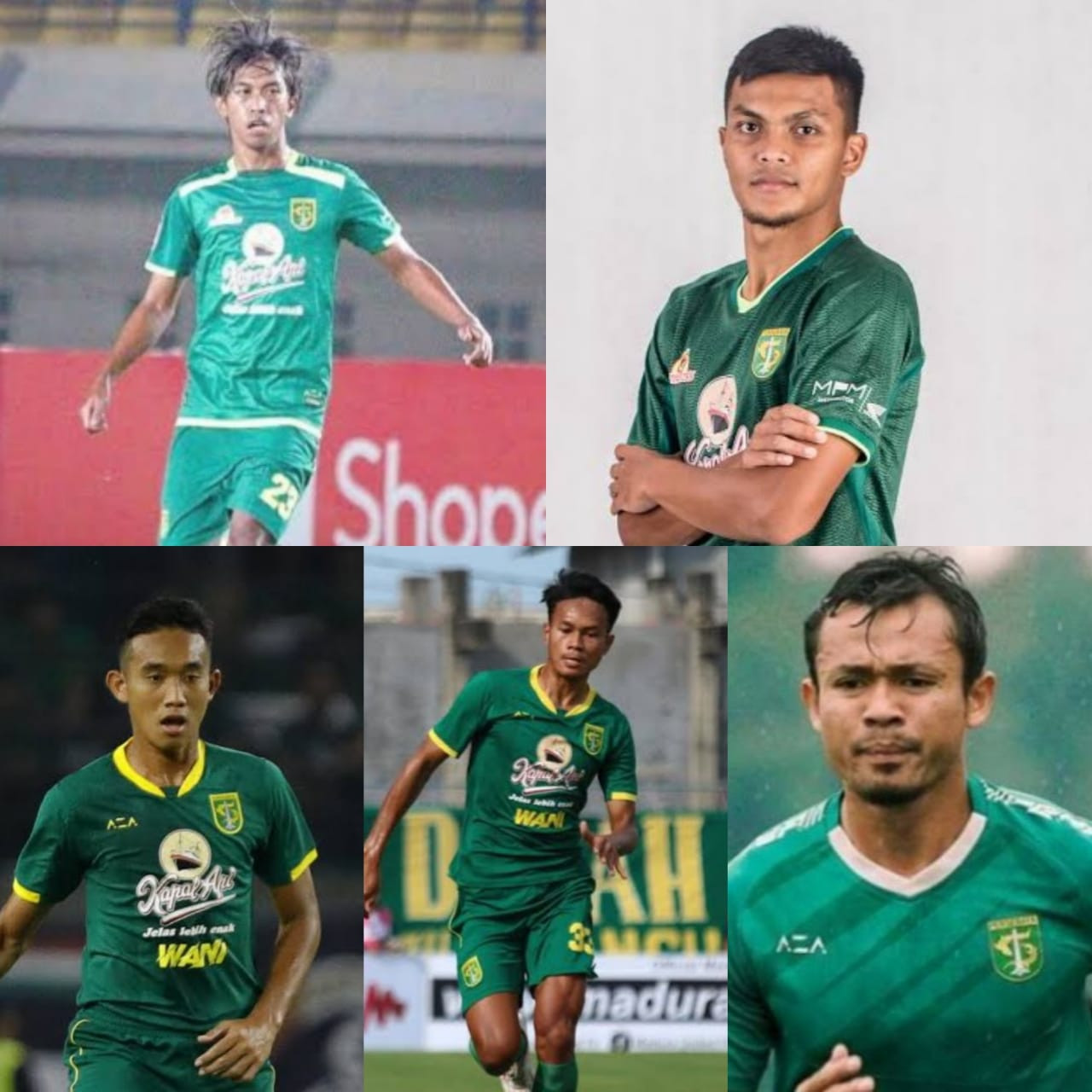 5 Pemain Persebaya yang dipanggil TC Timnas Indonesia. (Foto: Istimewa)