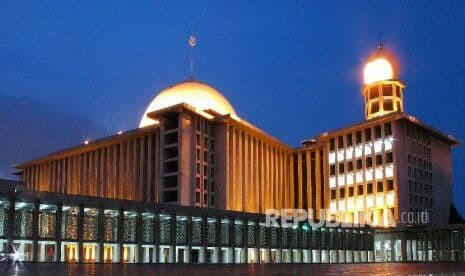 Masjid Istiqlal Jakarta membatasi jamaah Salat Idul Fitri tahun 2021 sebanyak 10 ribu orang. (Foto: istimewa)