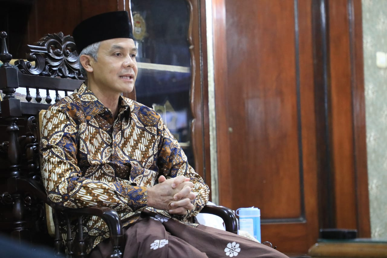 Gubernur Jawa Tengah, Ganjar Pranowo meminta kepada seluruh otoritas untuk memperketat pintu masuk. (Foto: Dok Jateng)