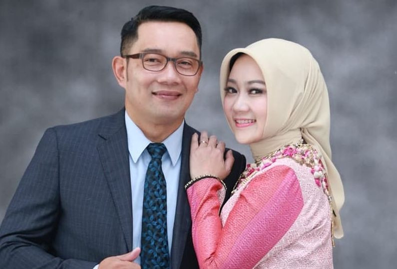 Pasangan Gubernur Jawa Barat (Jabar) Ridwan Kamil dan Atalia Praratya. (Foto: Instagram)