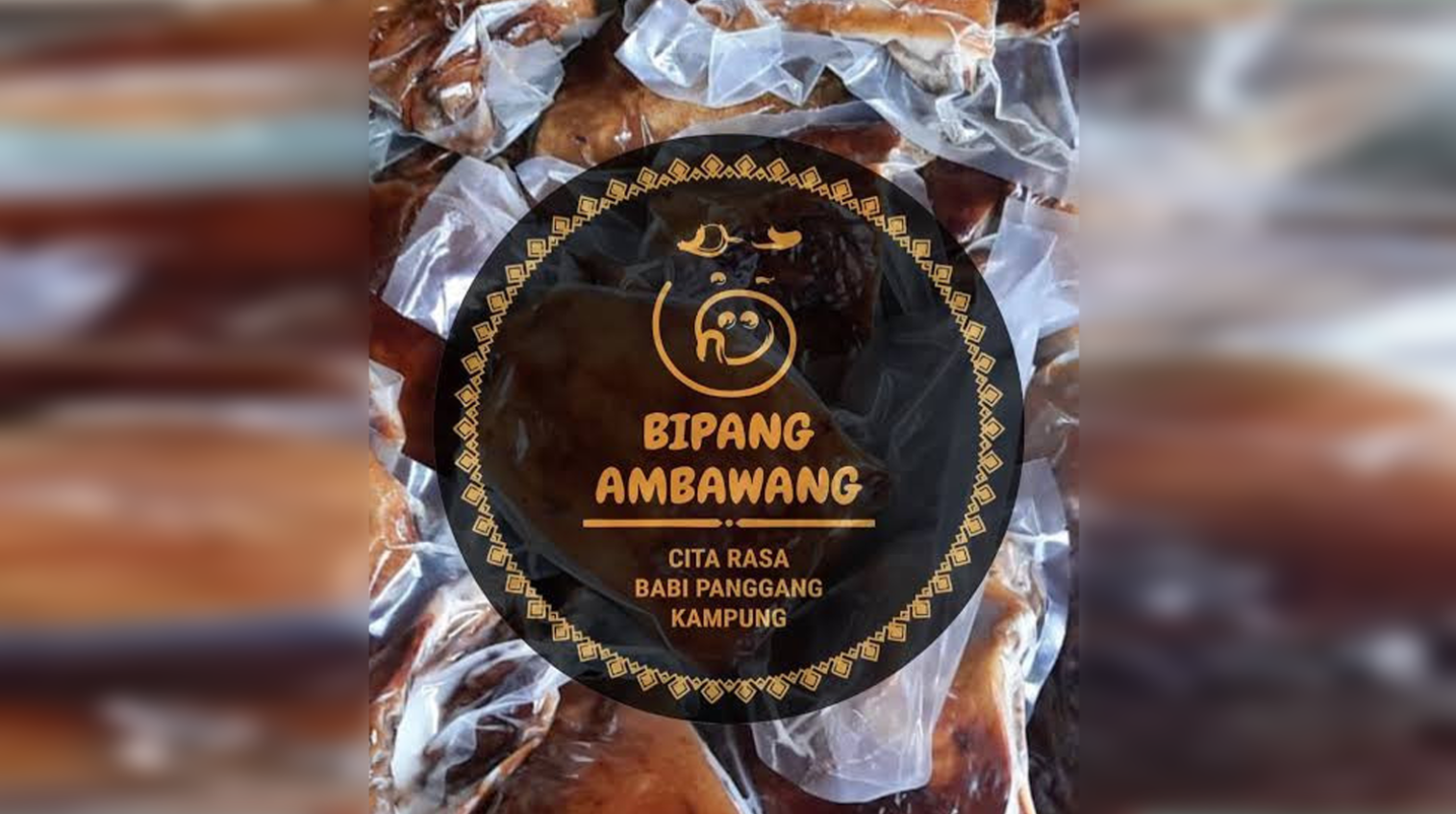 Bipang (babi panggang) Ambawang, Kalimantan Barat. (Foto: Instagram)