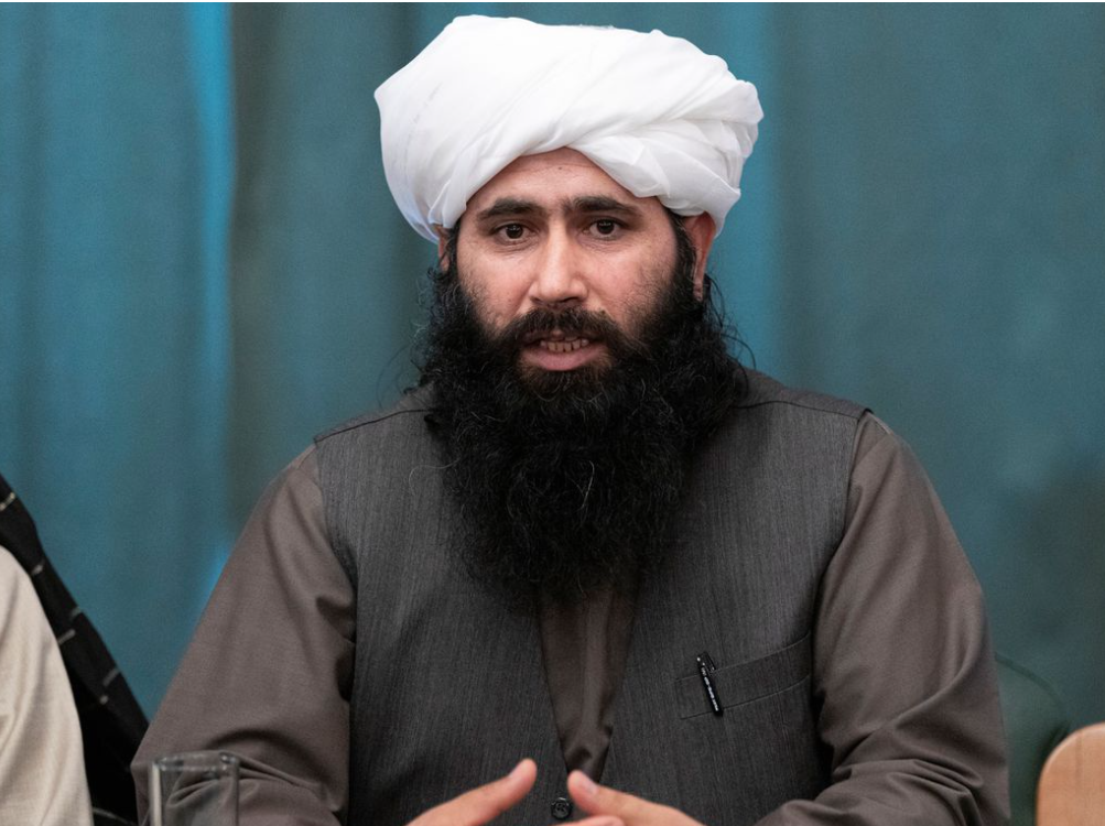 Jubir Taliban, Mohammad Naseem mengumumkan adanya gencatan senjata selama tiga hari selama Idul Fitri di Afghanistan. (Foto: Reuters)