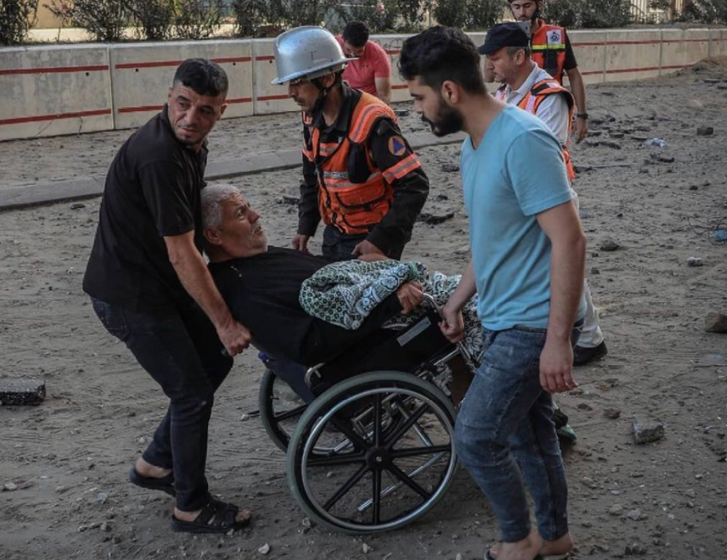 Saling perang roket antara Israel dan Hamas Palestina membawa korban penduduk sipil di Palestina dan seorang komandan senior Hamas. (Foto; Twitter)