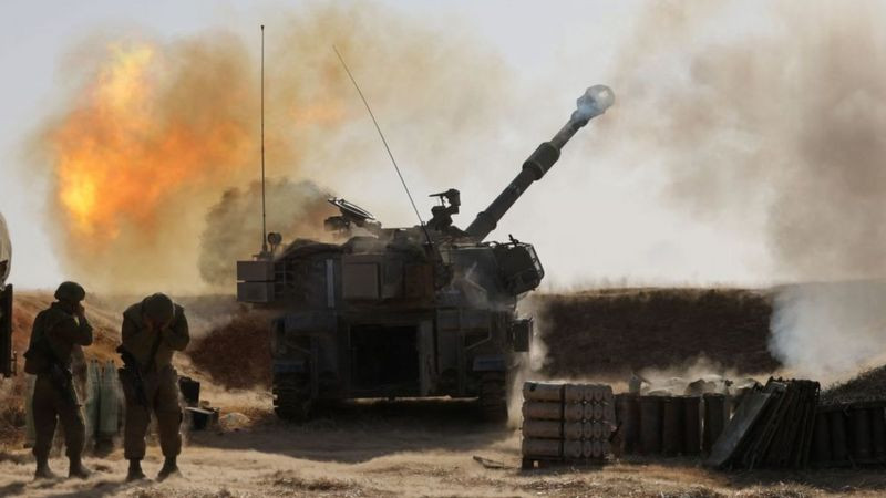 Israel memulai melakukan serangan di pelbagai jalan, baik darat-udara di Jalur Gaza. (Foto: Al Arabiya News)