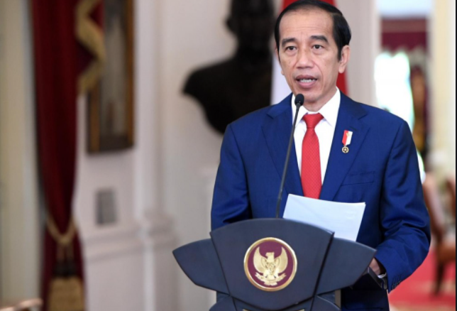 Presiden Joko Widodo sampaikan pesan pada KPK dan sejumlah kementerian terkait tes TWK dengan 75 orang dinyatakan tak lolos. (Foto: Setpres)