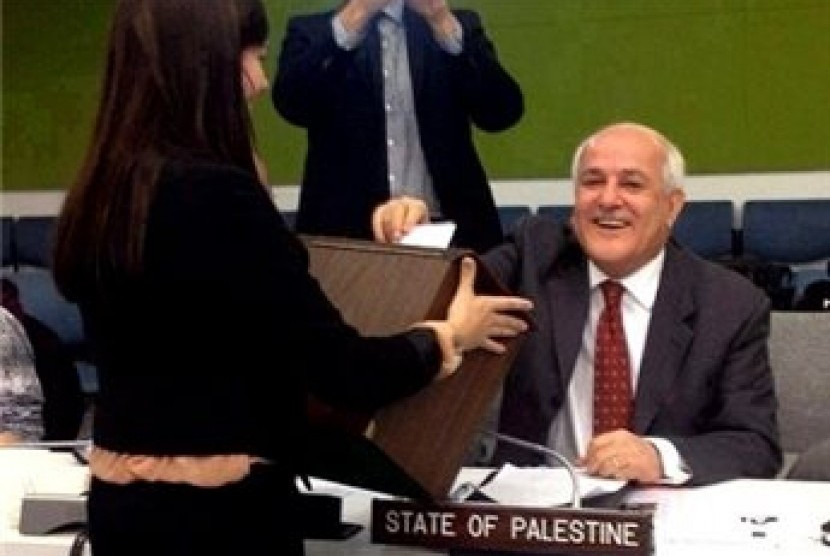 Duta Besar Palestina di PBB Riyad Mansour. (Foto: Istimewa)