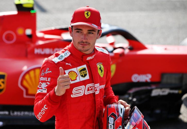 Pembalap Scuderia Ferrari, Charles Leclerc, meraih pole position Formula One (F1) Grand Prix (GP) Monaco 2021. (Foto: Twitter F1)