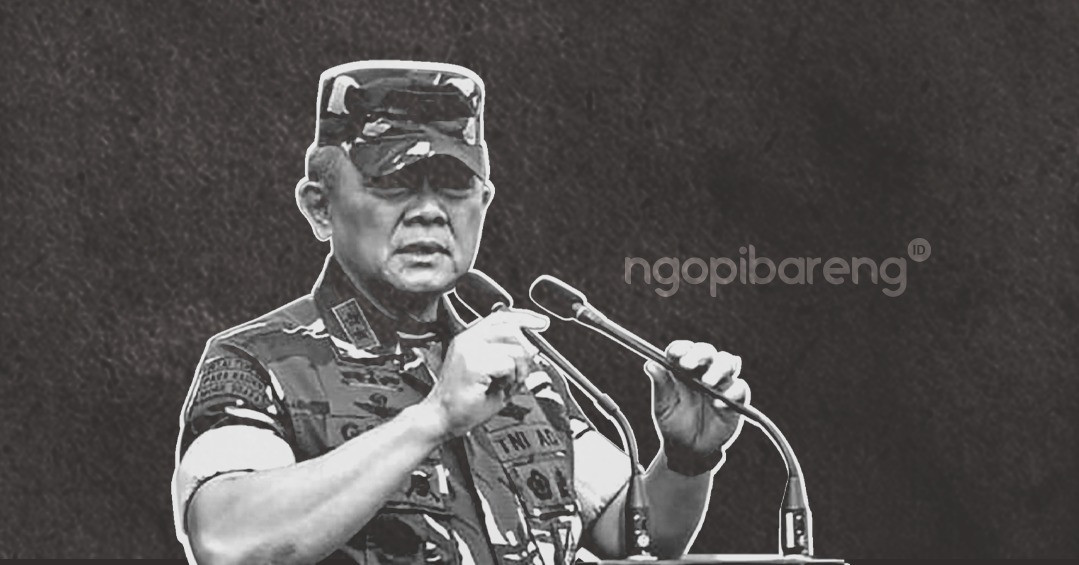 Letjen Ganip Warsito resmi menjabat sebagai Kepala BNPB menggantikan Letjen Doni Monardo. (Grafis: Fa Vidhi/Ngopibareng.id)