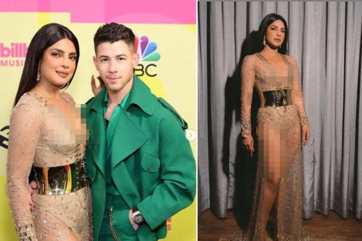 Pasangan Priyanka Chopra dan musisi Nick Jonas saat tampil di Billboard Music Awards 2021, Minggu malam, 23 Mei 2021, waktu Los Angeles, Amerika Serikat. (Foto: Istimewa)