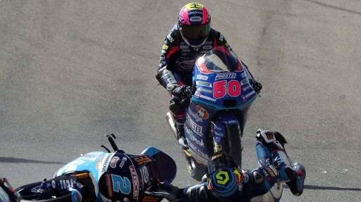 Tragedi kecelakaan pembalap Moto3, Jason Dupasquier. (Foto: Istimewa)