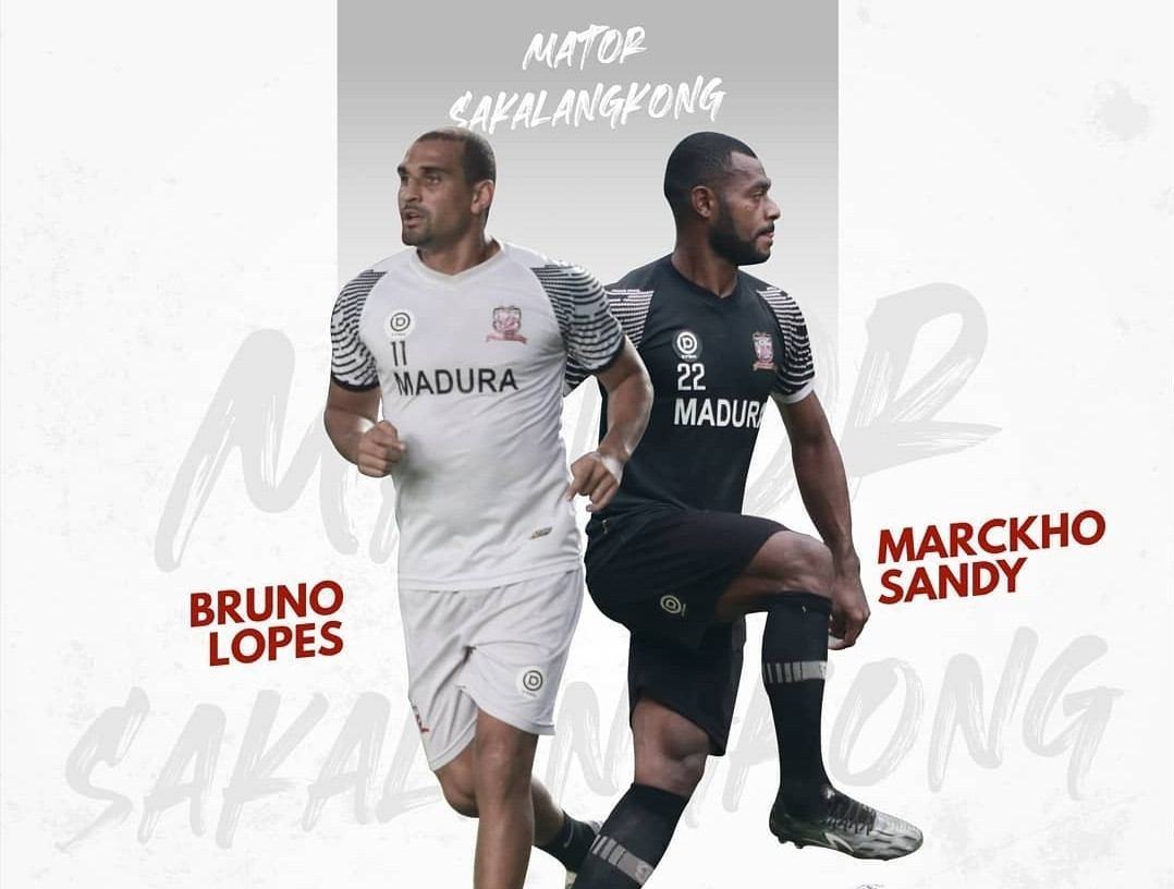 Pengumuman resmi Madura United terkait dua pemain yang hengkang. (Foto: Madura United)