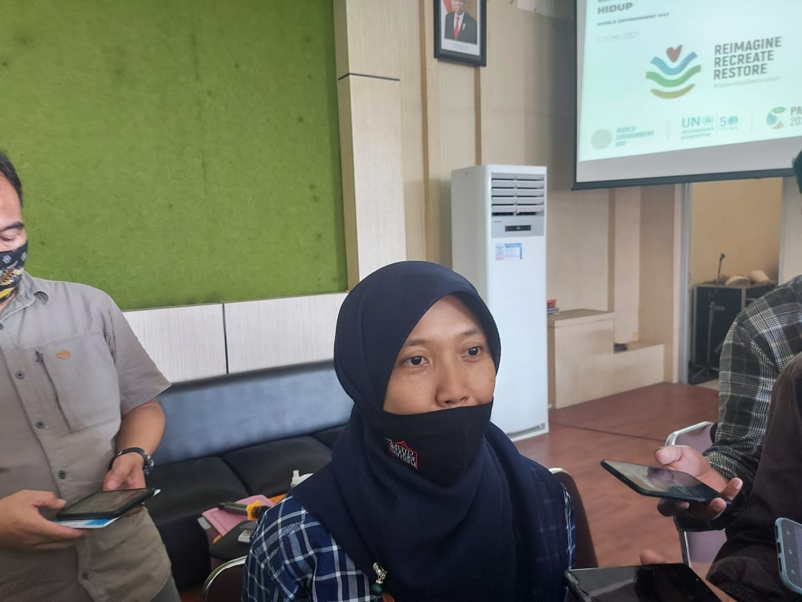 Plt Kepala BB TNBTS, Novita Kusuma Wardhani, saat ditemui di Kantor BB TNBTS, Jalan Raden Intan, Blimbing, Kota Malang (Foto: Lalu Theo/Kota Malang)