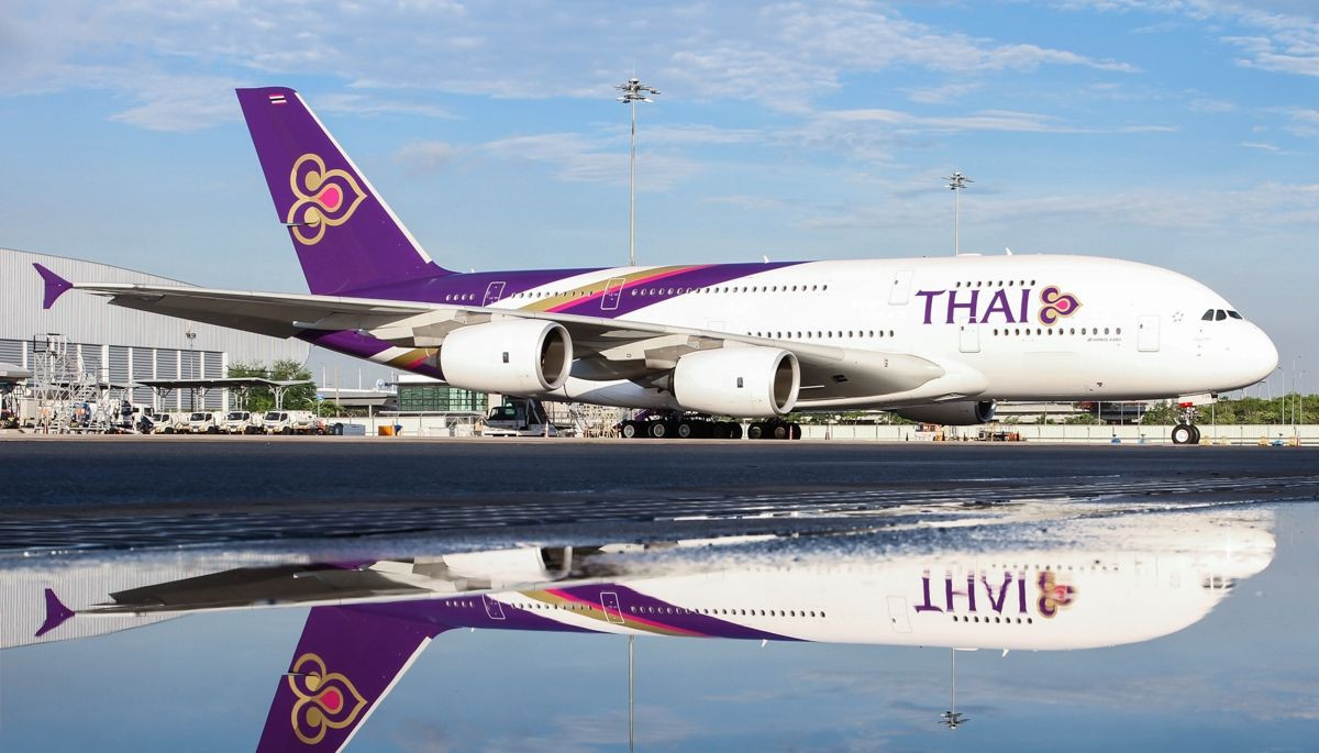 Thai Airway, sama megap-megap dengan GA. (Disway)