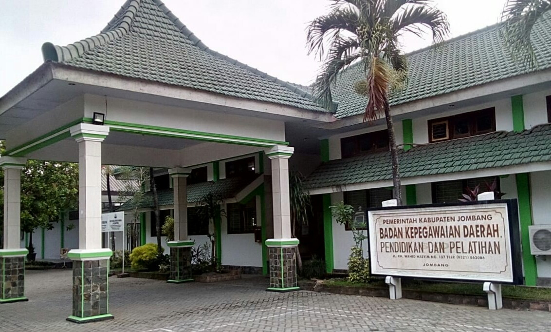 Badan Kepegawaian Daerah Pendidikan dan Pelatihan (BKDPP) Jombang. (Foto: Istimewa)