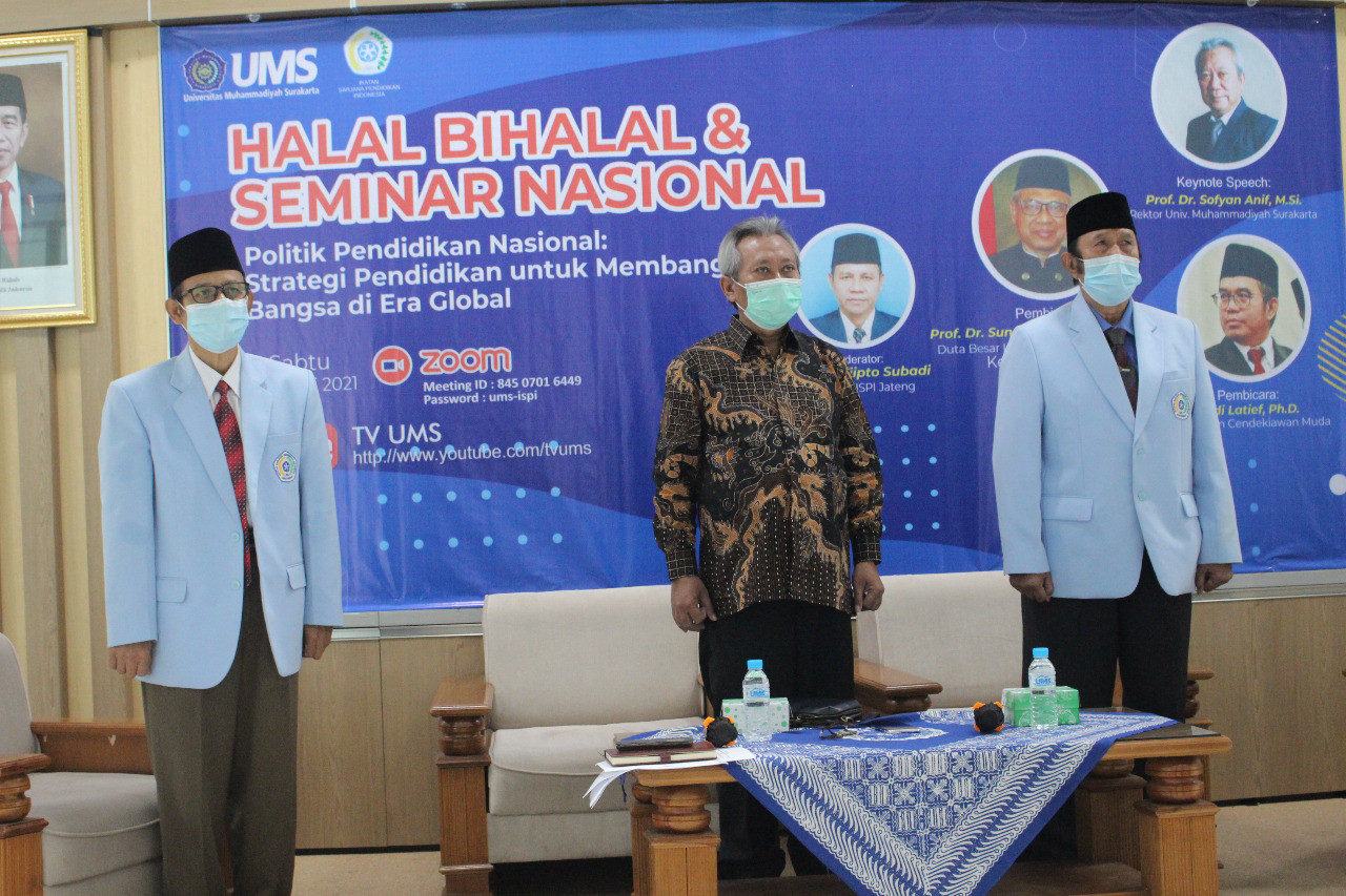 Seminar Nasional dan Halal Bihalal UMS. (Foto: Istimewa)
