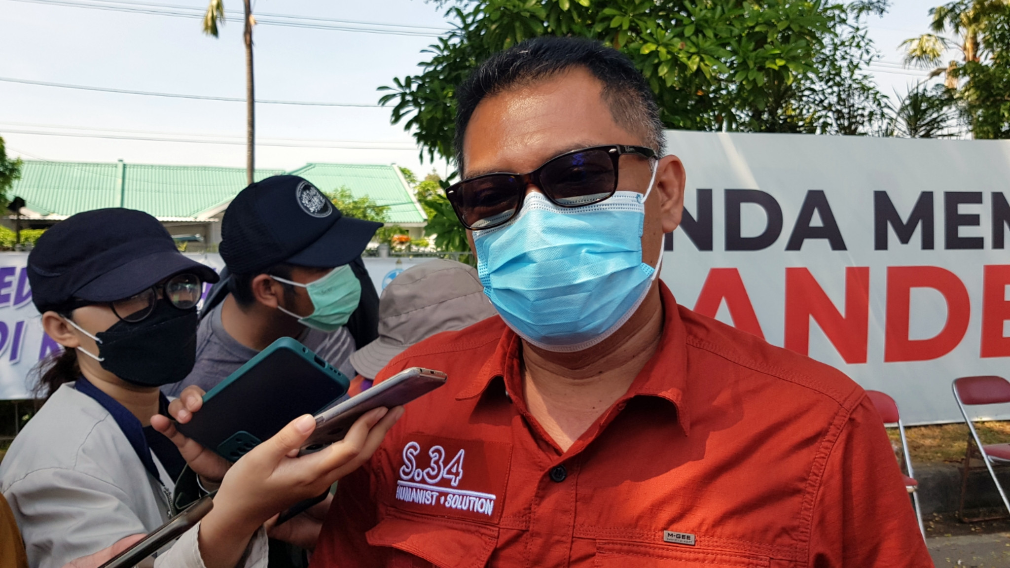 Kepala Satpol PP Surabaya, Eddy Christijanto. (Foto: Fariz Yarbo/Ngopibareng.id)