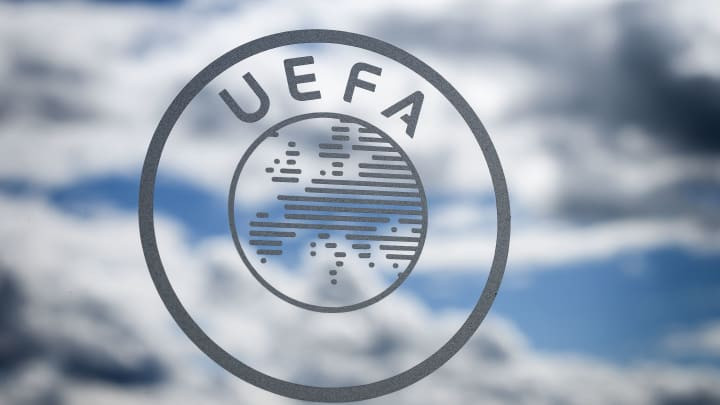 Ilustrasi Logo UEFA (Foto: 90min/Getty Image)