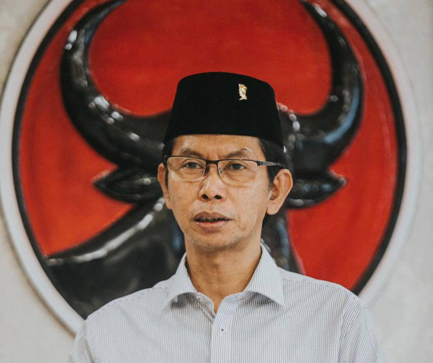 Ketua DPRD Kota Surabaya dan Ketua DPC PDIP Surabaya, Adi Sutarwijono. (Foto: Dok. Ngopibareng.id)