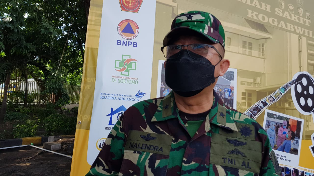 Penganggung jawab RSLI, Laksamana Pertama TNI I Dewa Gede Nalendra Djaya Iswara. (Foto: Fariz Yarbo/Ngopibareng.id)