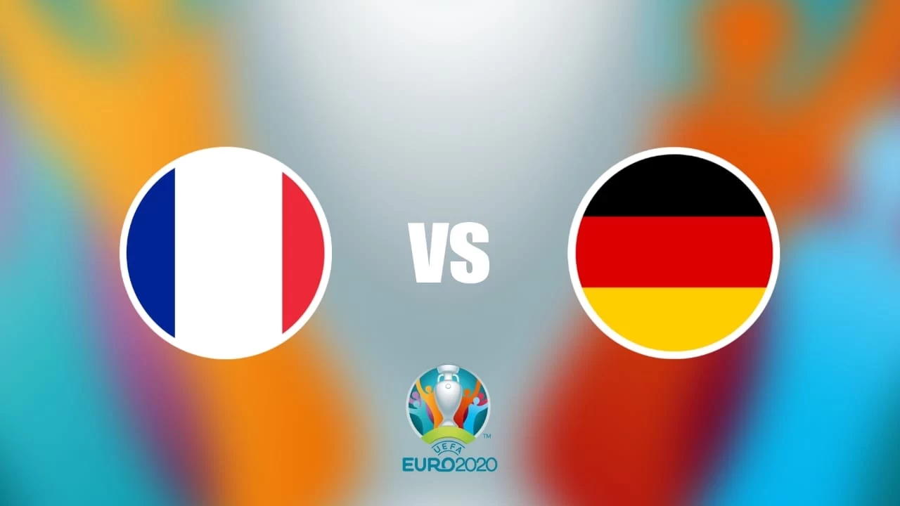Prancis vs Jerman.  (Grafis: Fa Vidhi/Ngopibareng.id)