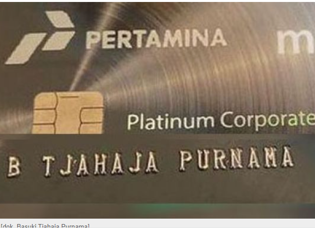 Basuki Tjahaja Purnama, Ahok, menyebut limit kartu kreditnya mencapai Rp 30 miliar. Ia menantang BUMN transparan dalam hal ini. (Foto: istimewa)