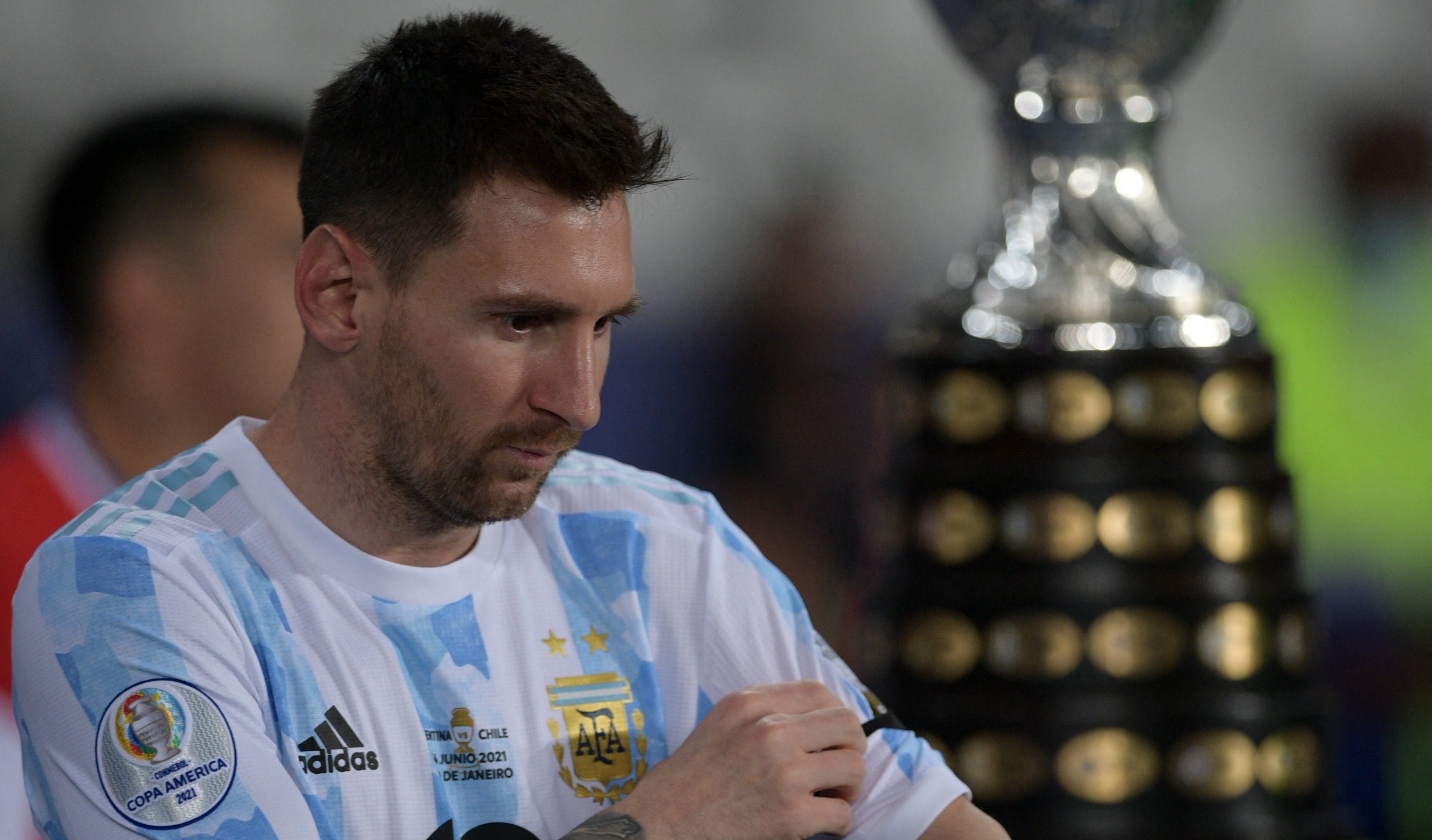 Argentina akan kembali mengandalkan Lionel Messi untuk membobol gawang Uruguay di matchday 2 Grup A Copa America 2021. (Foto: Twitter/@CopaAmerica)
