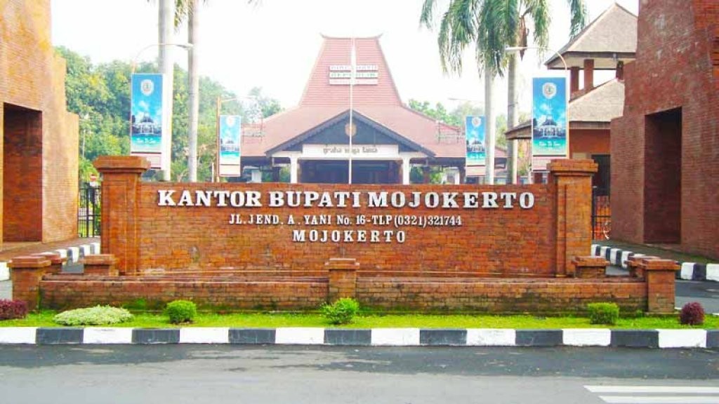 Kantor Bupati Mojokerto jalan jend. A Yani Kota Mojokerto, Jawa Timur. (Foto Istimewa)