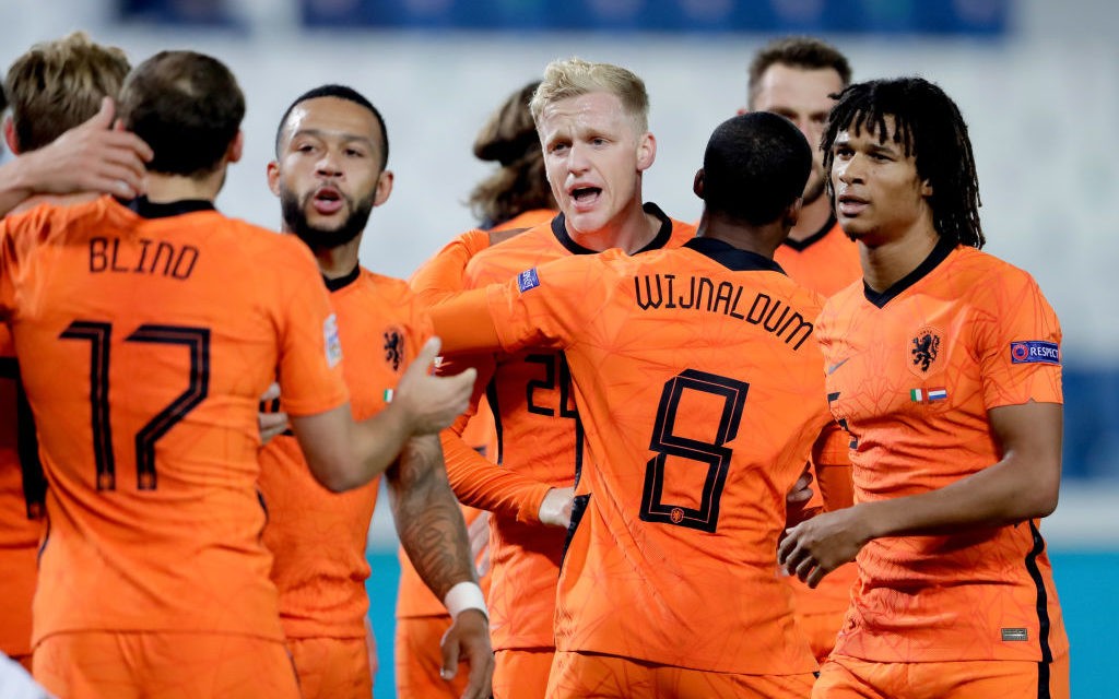 Timnas Belanda di Euro 2020. (Foto: Istimewa)