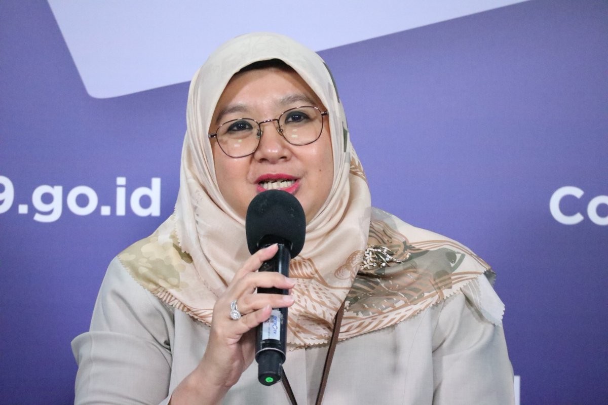Direktur Pencegahan dan Pengendalian Penyakit Menular Langsung Direktorat Jenderal Pencegahan dan Pengendalian Penyakit Kementerian Kesehatan dr Siti Nadia Tarmizi.  (Foto: BNPB)