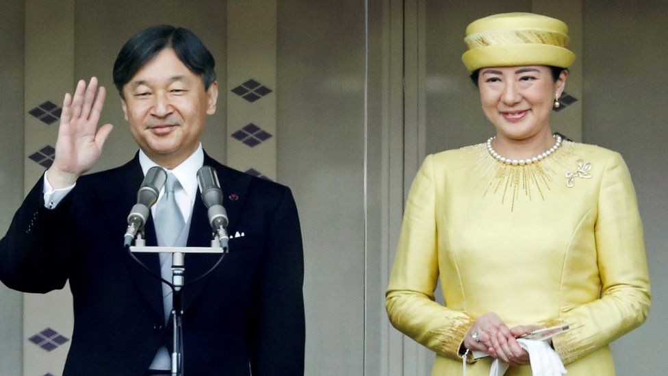 Kaisar Naruhito bersama Permaisuri, khawatir Olimpiade Tokyo Picu Lonjakan Covid-19. (Foto: bbc)