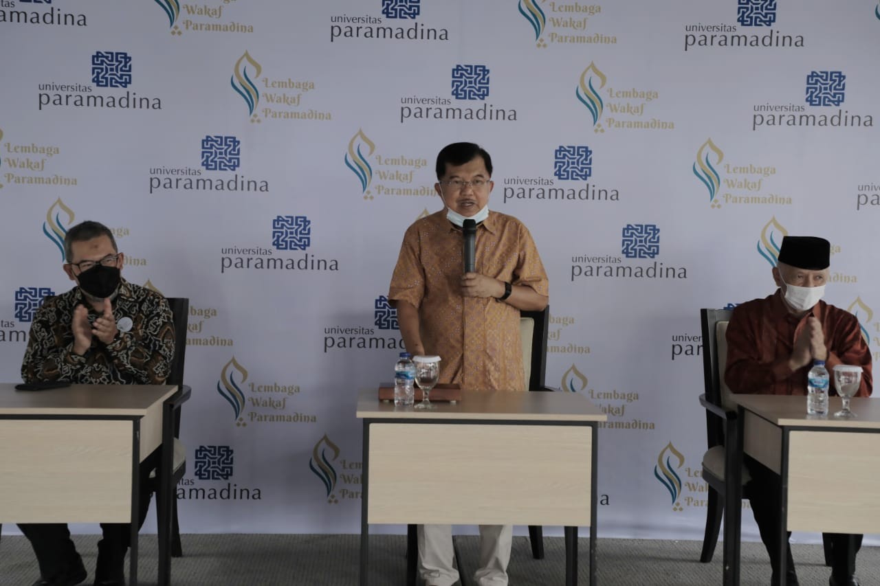 Ketua Umum Dewan Masjid Indonesia (DMI) Jusuf Kalla (JK) mendukung langkah pemerintah untuk menutup sementara rumah ibadah dalam rangka Pemberlakuan Pembatasan Kegiatan Masyarakat (PPKM) Darurat.(Foto: Dok DMI)